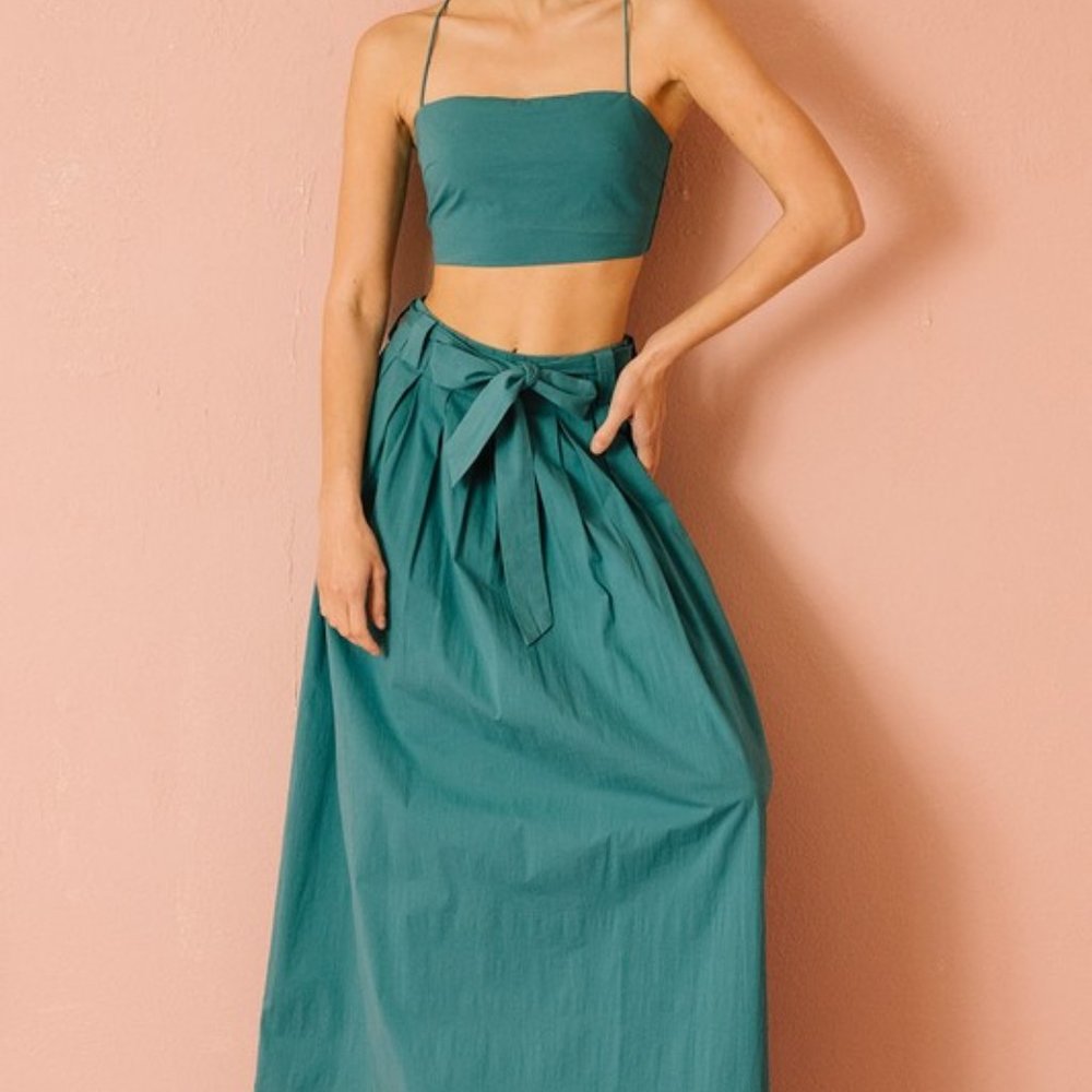 Peacock Maxi Skirt